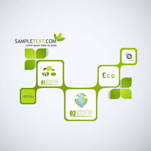 綠色環(huán)保信息圖表 推動可持續(xù)發(fā)展的視覺工具